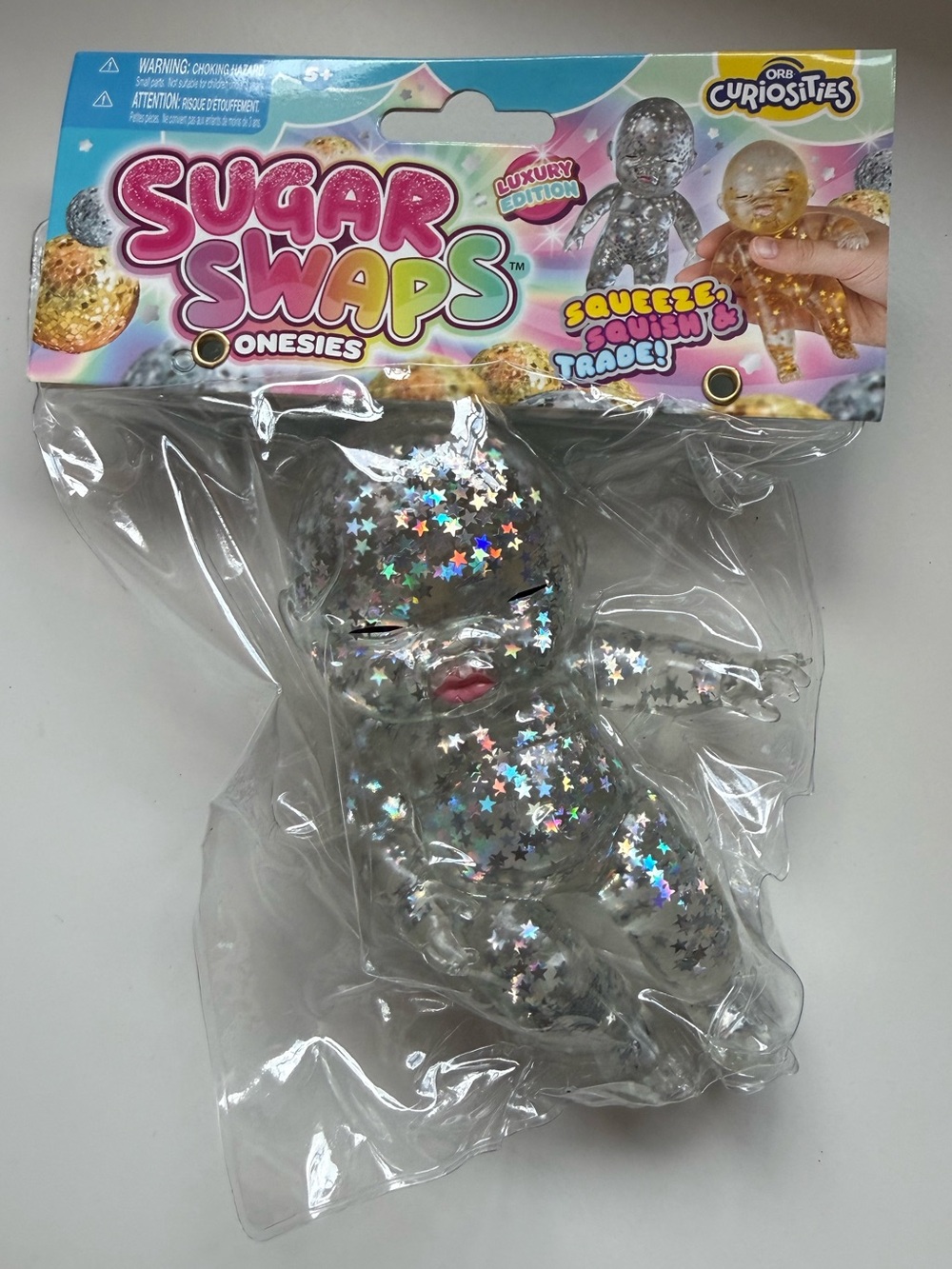 Luxury Edition Sugar Swaps Onesies Silver